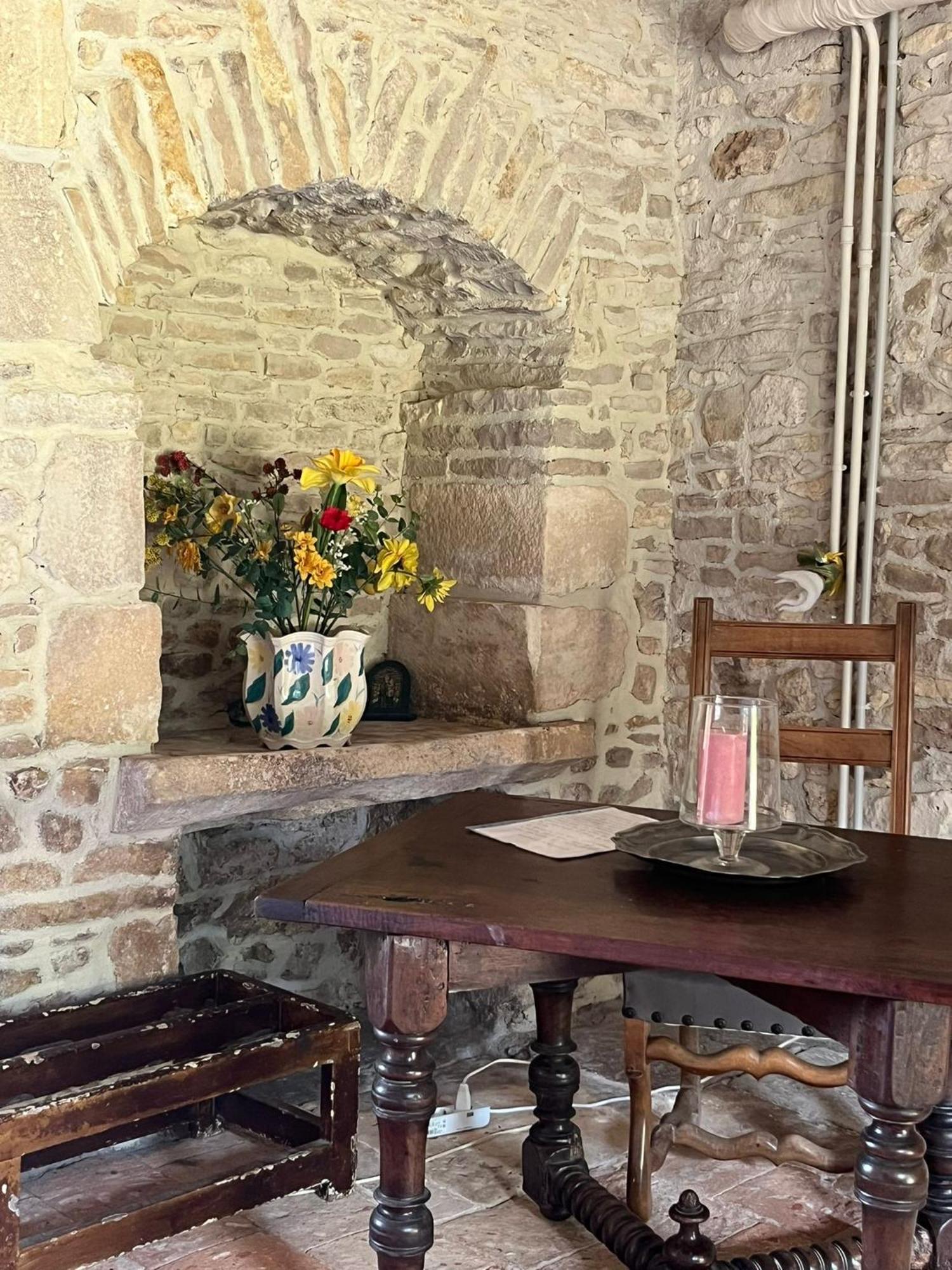 Chambre Dans Tour Du 15Eme Siecle Mauvieres Eksteriør billede