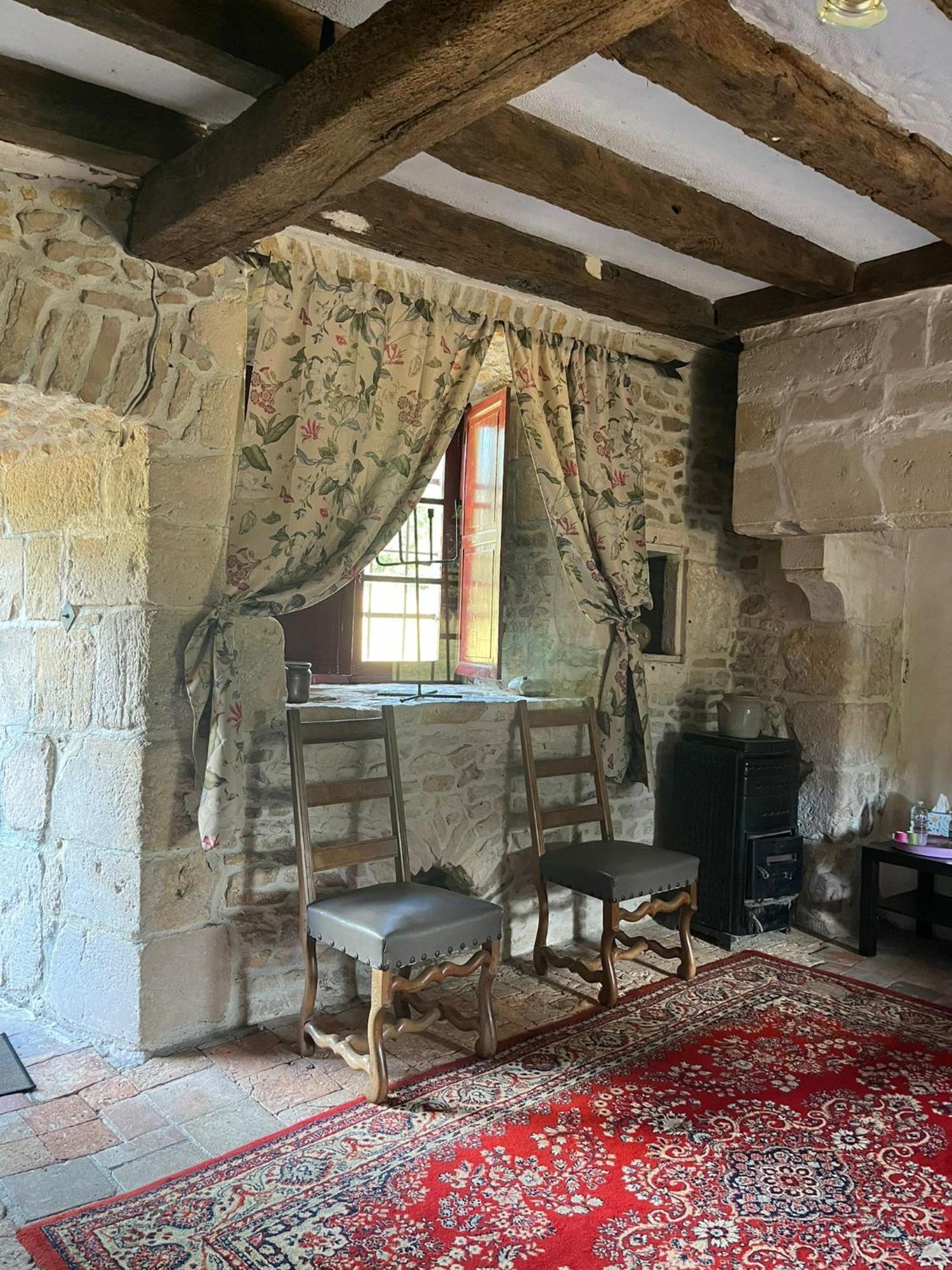 Chambre Dans Tour Du 15Eme Siecle Mauvieres Eksteriør billede