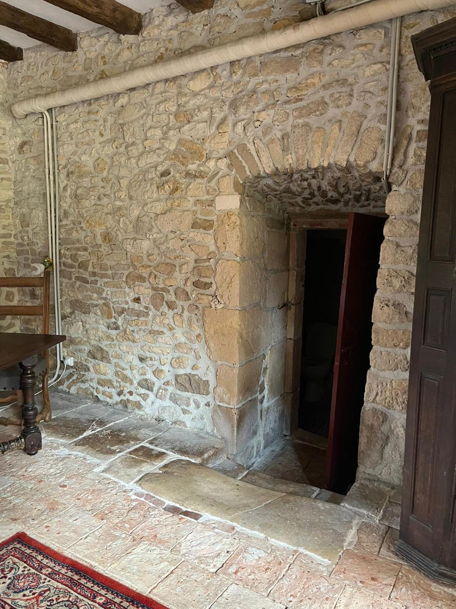 Chambre Dans Tour Du 15Eme Siecle Mauvieres Eksteriør billede