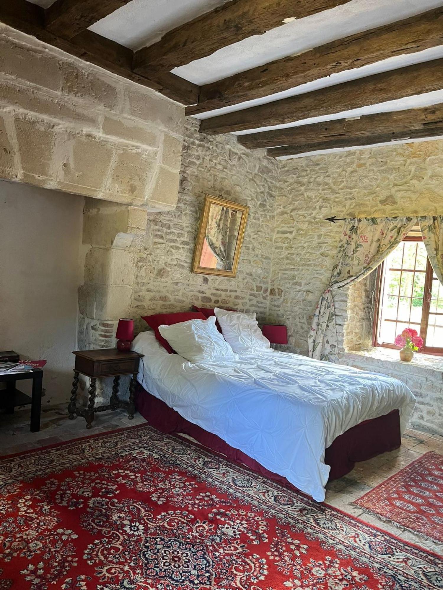 Chambre Dans Tour Du 15Eme Siecle Mauvieres Eksteriør billede